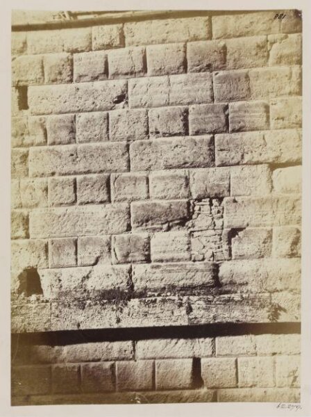 Parker, John Henry, Construction - Wall of the Kings in the Forum of Augustus