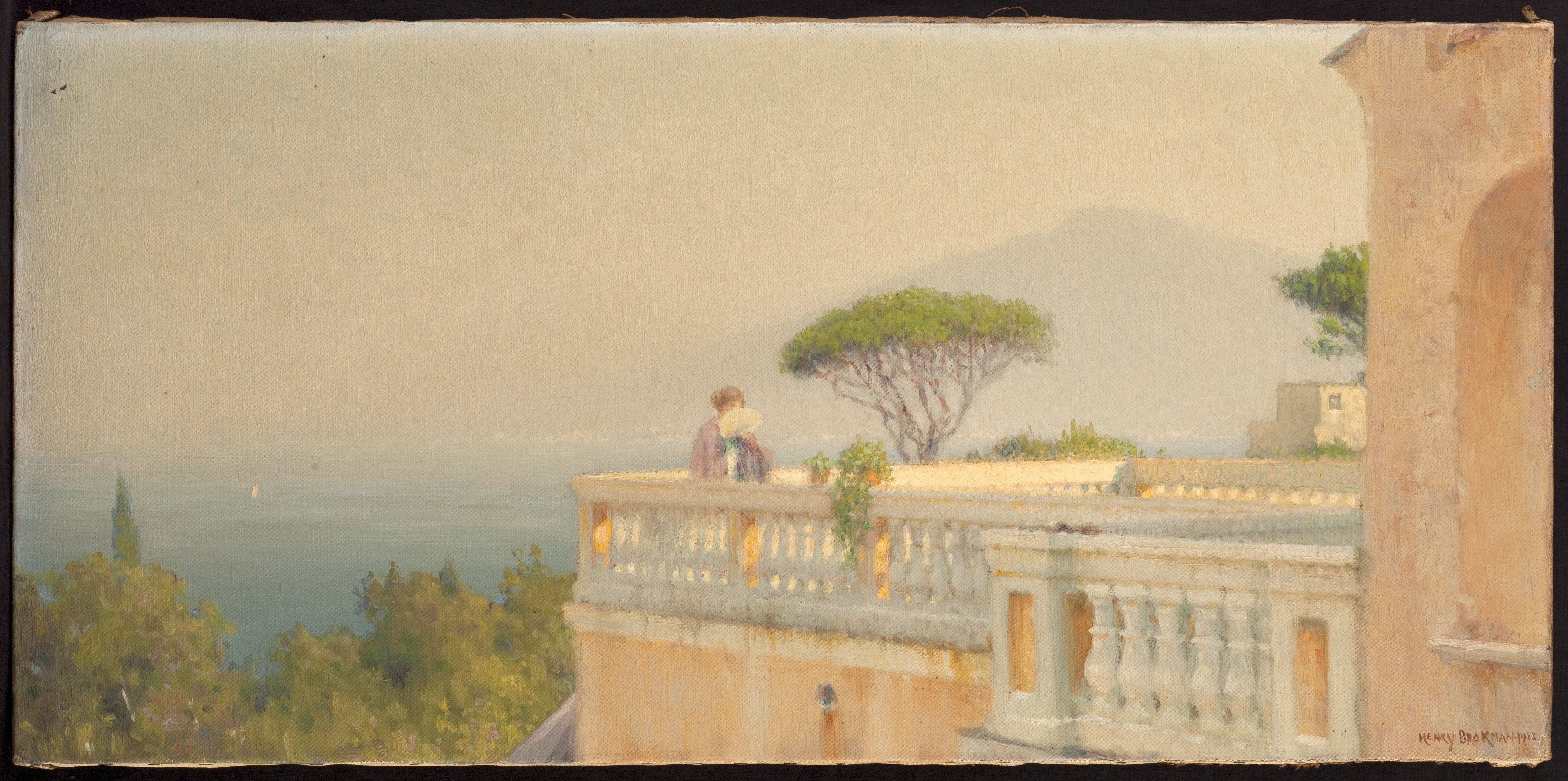 Henry Brokman, Terrasse de l'hôtel Cocumella