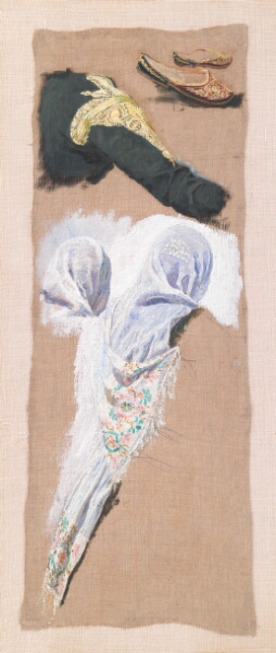 Niels Skovgaard, Dragtstudier. Megara