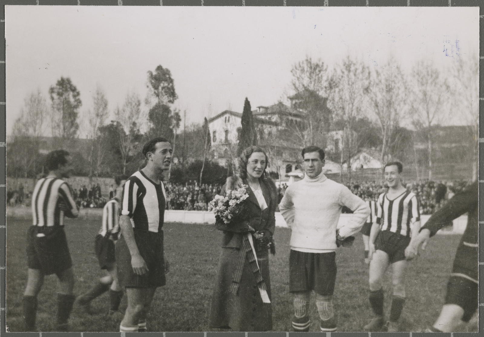 Desconegut, [Partit de futbol entre el Girona FC i el Palafrugell]