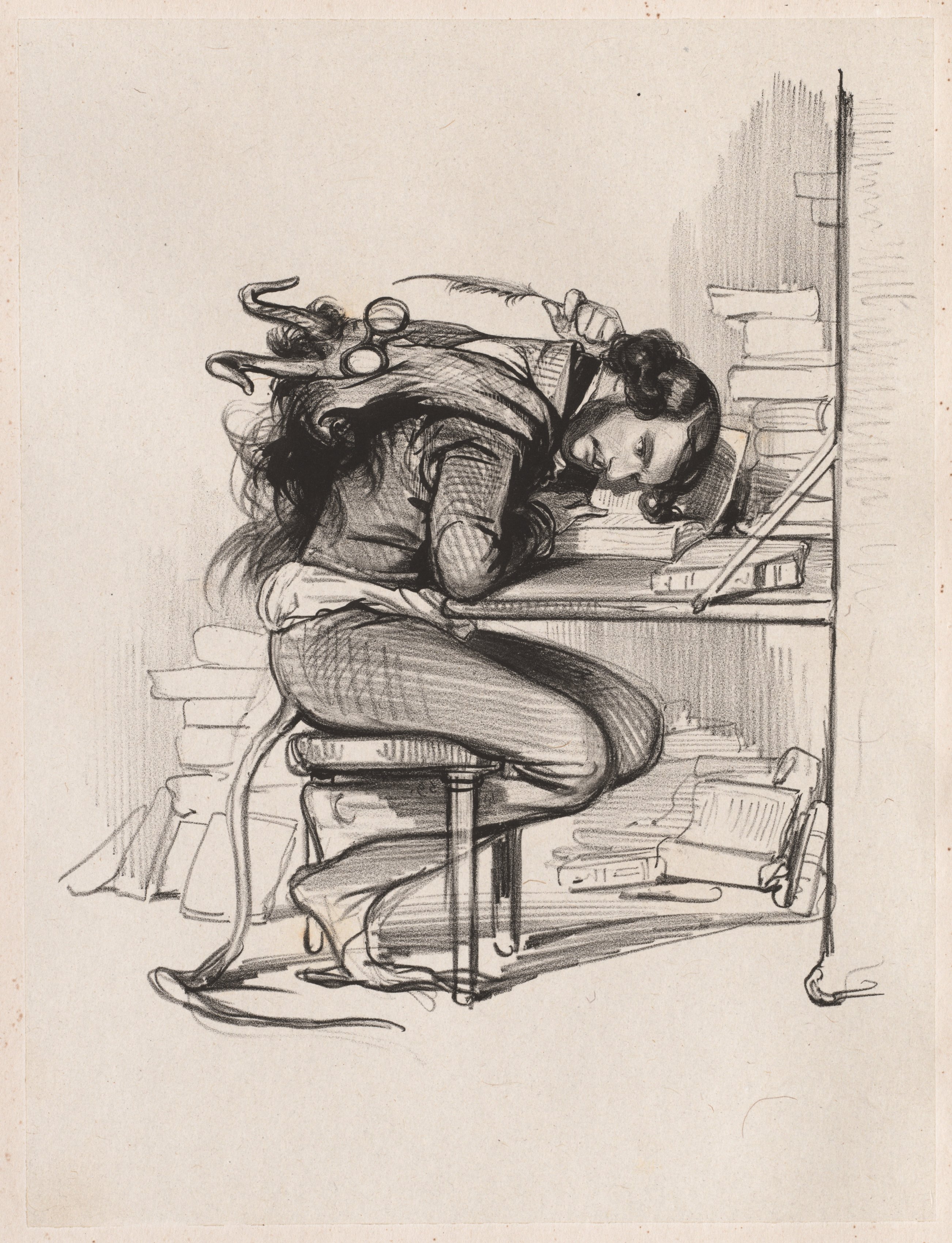 Paul Gavarni, Émile Forgues (Old Nick)