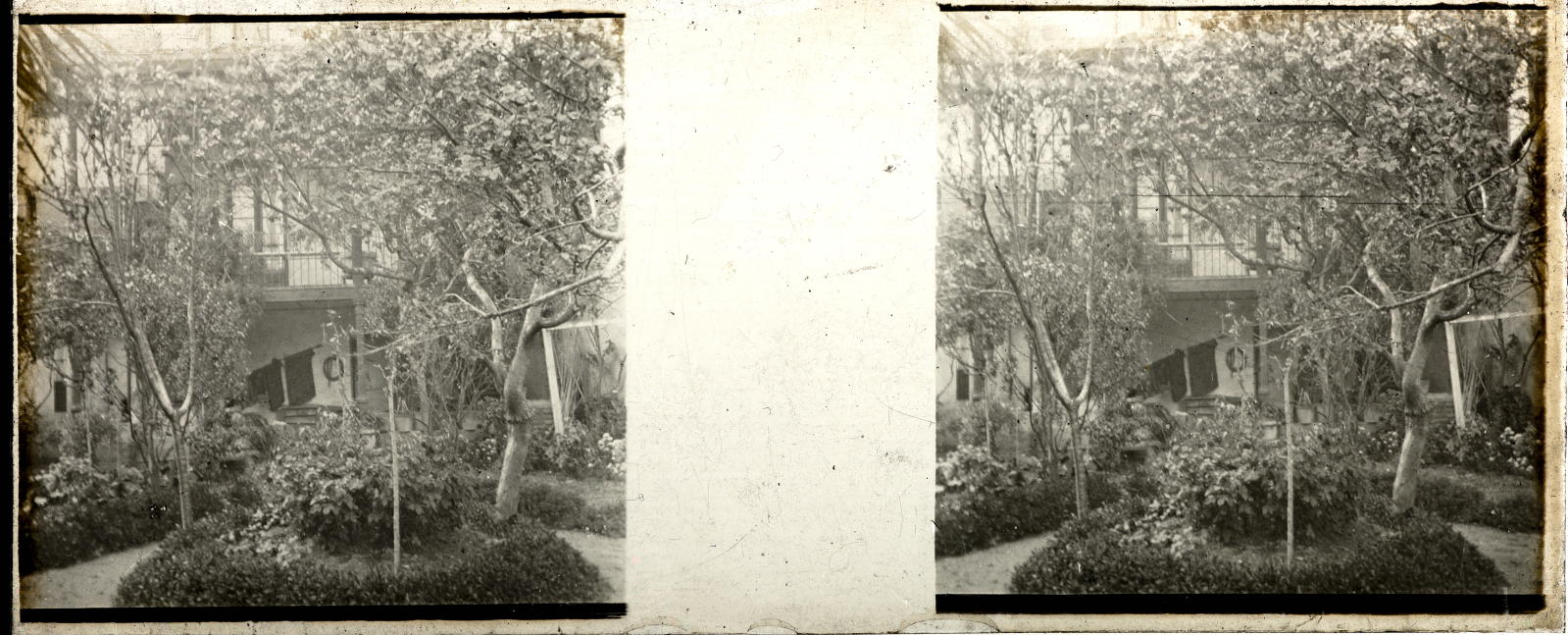 Desconegut, [Gardens of a house]
