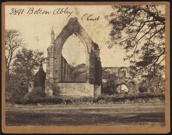 Francis Frith, Bolton Abbey.  E. End