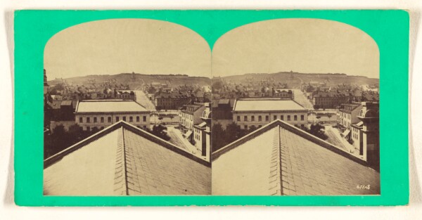 William Notman, View from top of new Provincial Buildings Halifax N.S. looking towards Citadel.