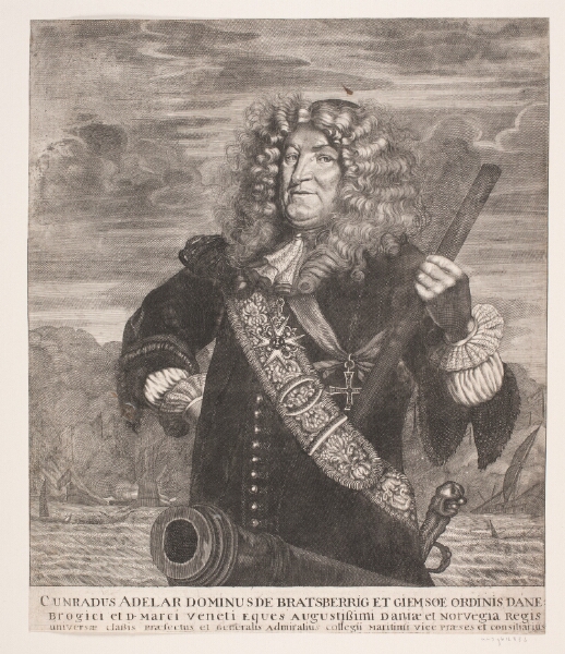 Ubekendt dansk, Admiral Cort Adeler