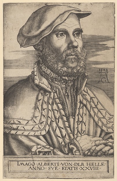 Heinrich Aldegrever, Albert van der Helle