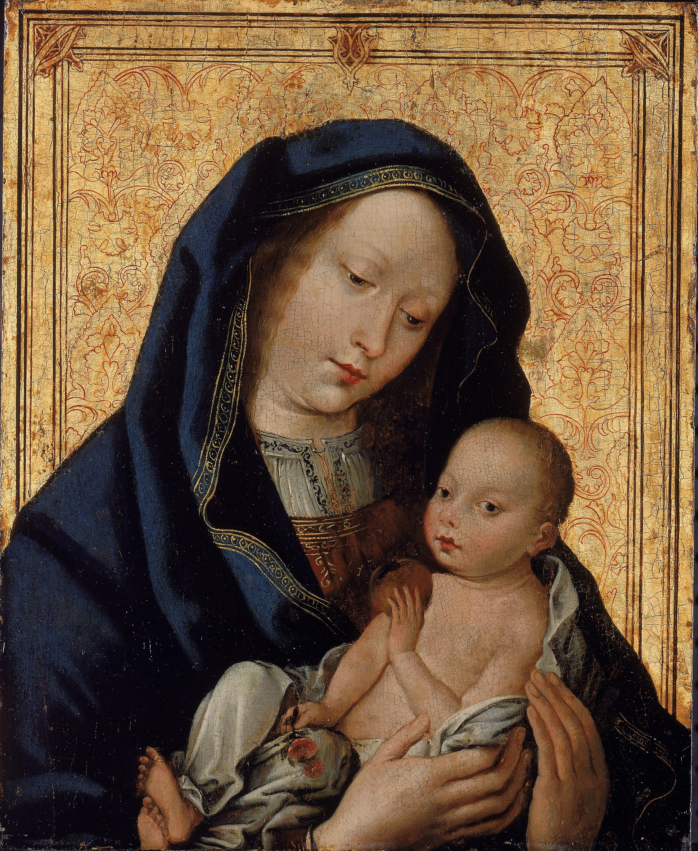 Unidentified, Virgin and Child with Apple