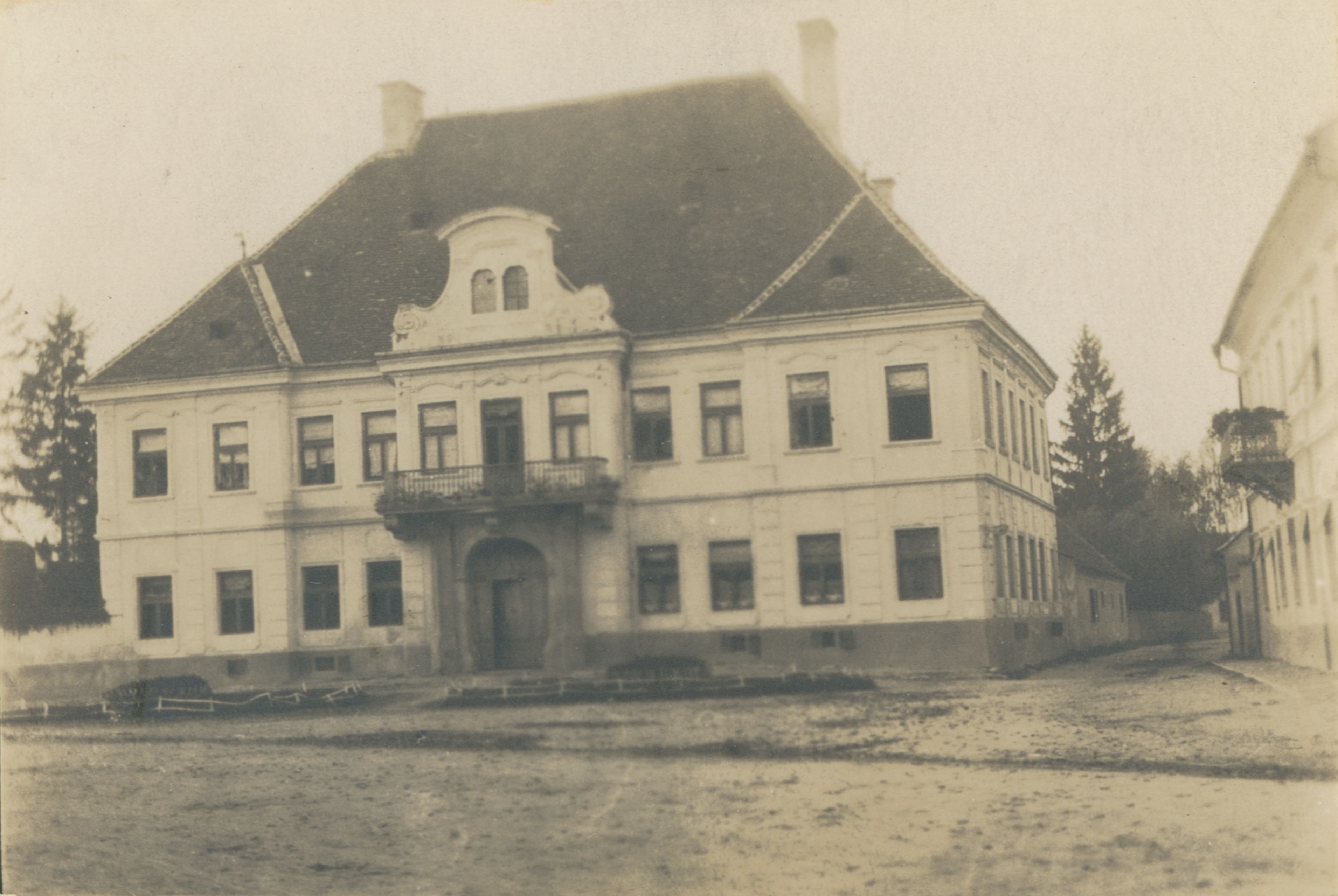 neutvrđen autor, Varaždin - palača Keglević, pročelje