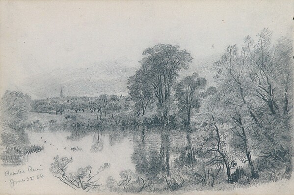 William Trost Richards, Sketchbook of New England and Pennsylvania Landscape and Marine Subjects