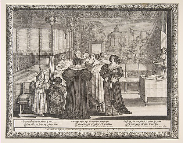 Abraham Bosse, Return from the Christening