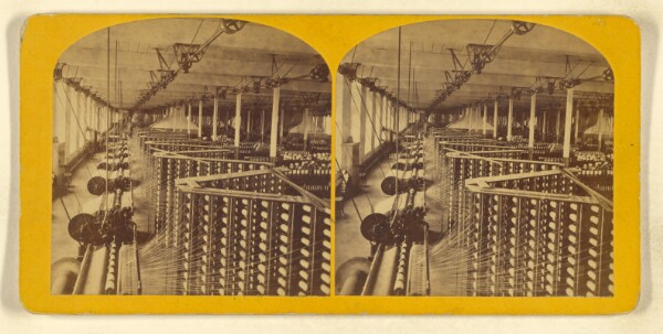 Benjamin West Kilburn, [Interior of spinning works]