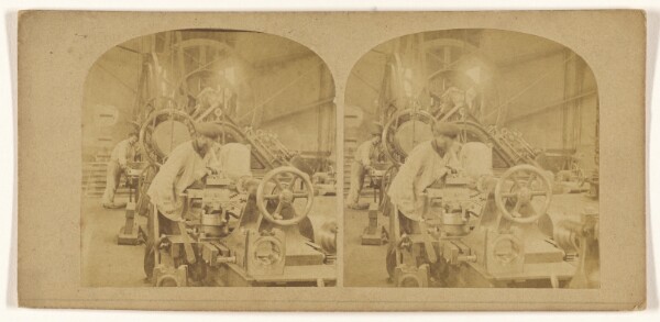 Unknown, [Large lathe]