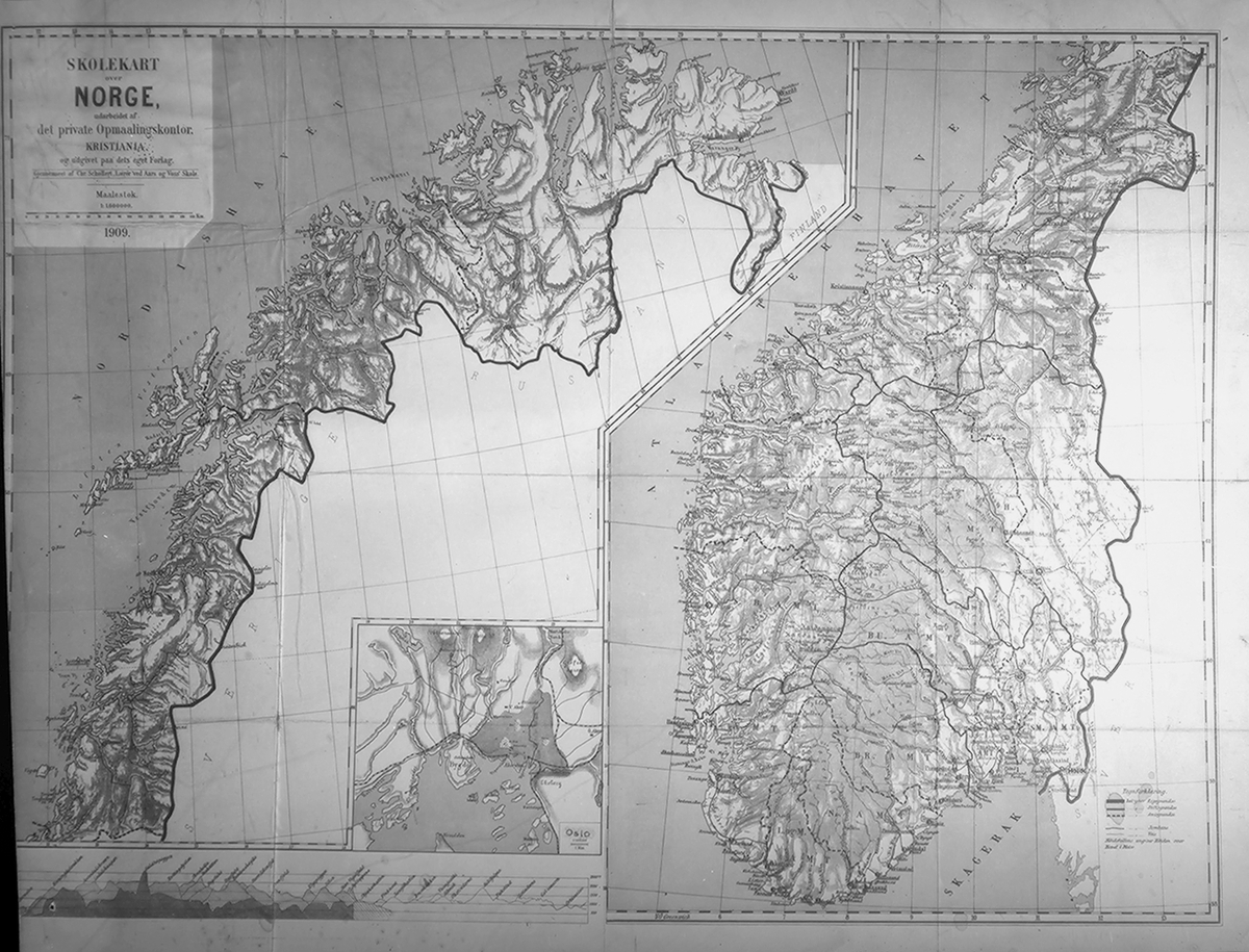 Anders Beer Wilse, Prot: Norgeskart