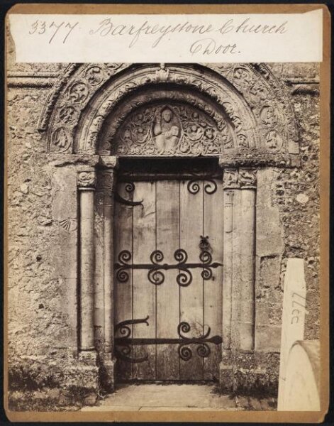 Francis Frith, Barfreystone Church Door