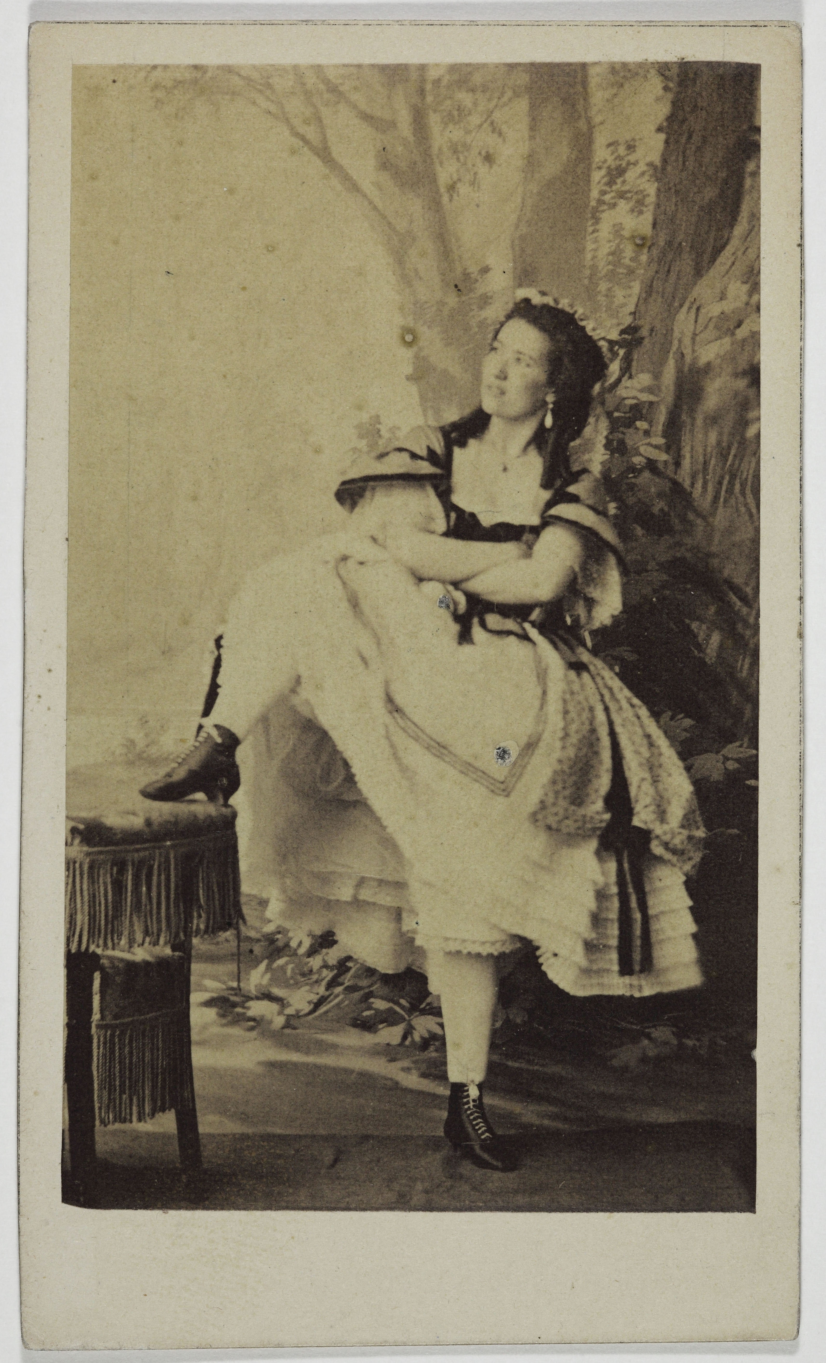 Pierre Petit & Trinquart, Portrait d'Alice la Provençale, (danseuse de bals publics)