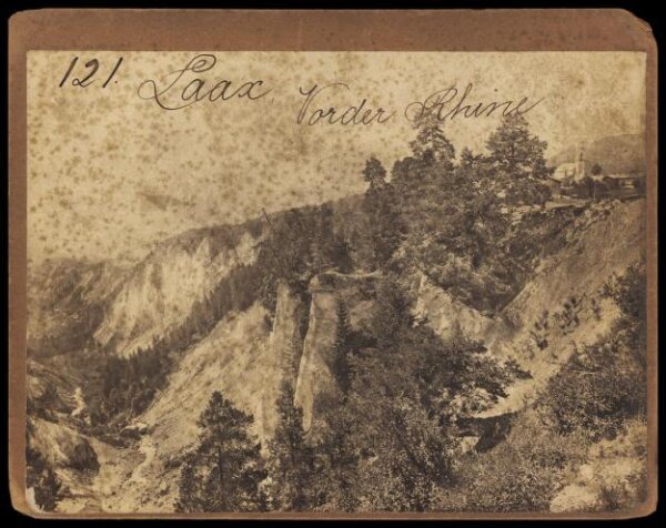 Francis Frith, Laax.  Vorder Rhine