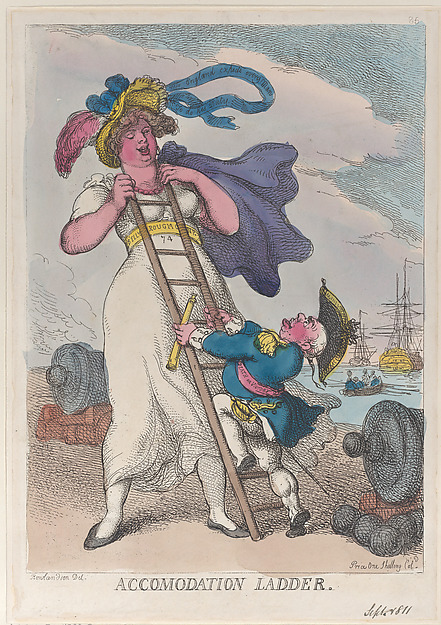 Thomas Rowlandson, Accomodation Ladder