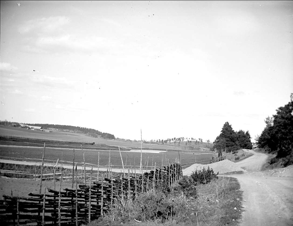 August Fredrik Schagerström, Dalgång med Tämnarån, Tierps socken, Uppland maj 1921