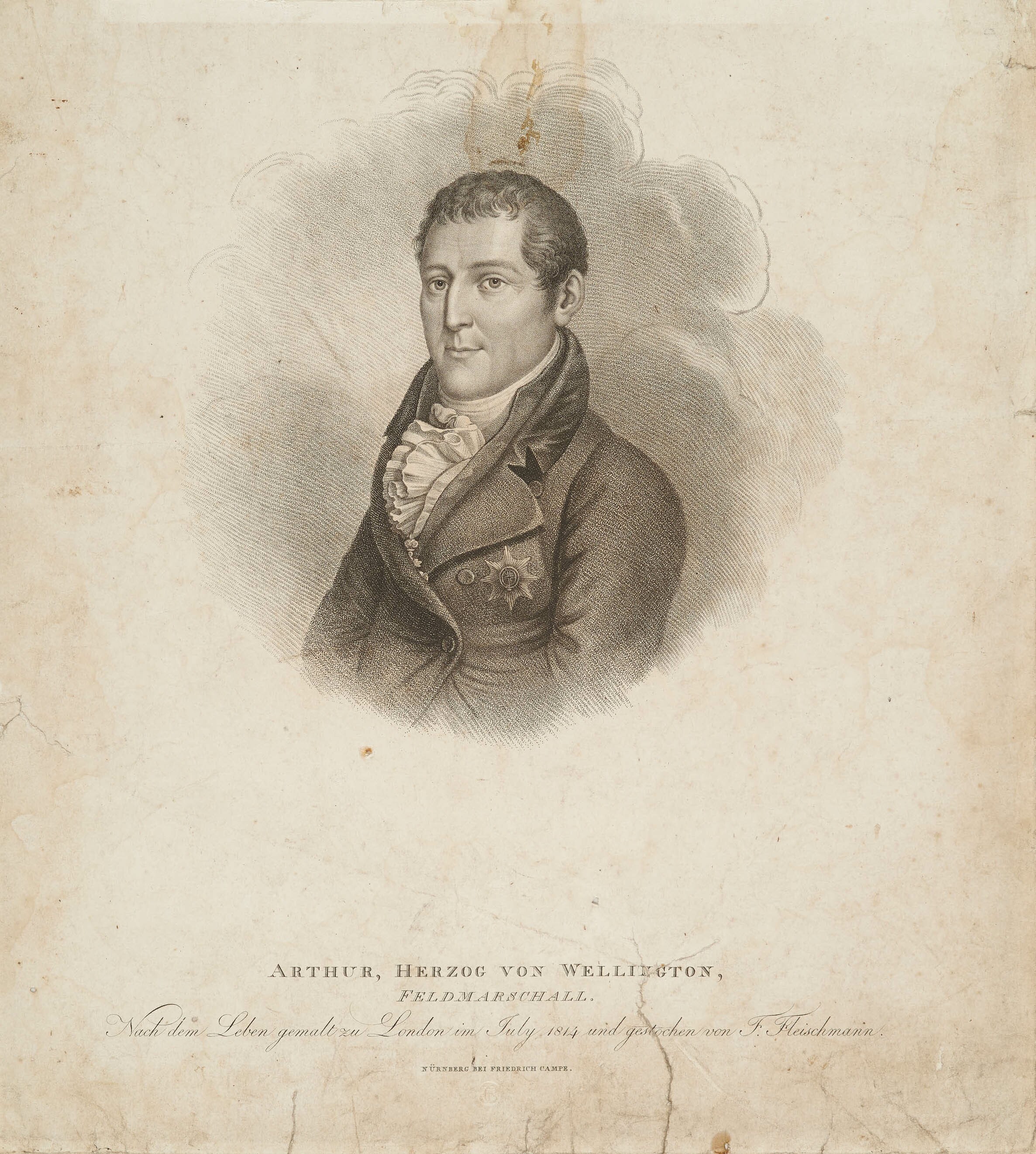 Friedrich Fleischmann, Bildnis Duke of Wellington