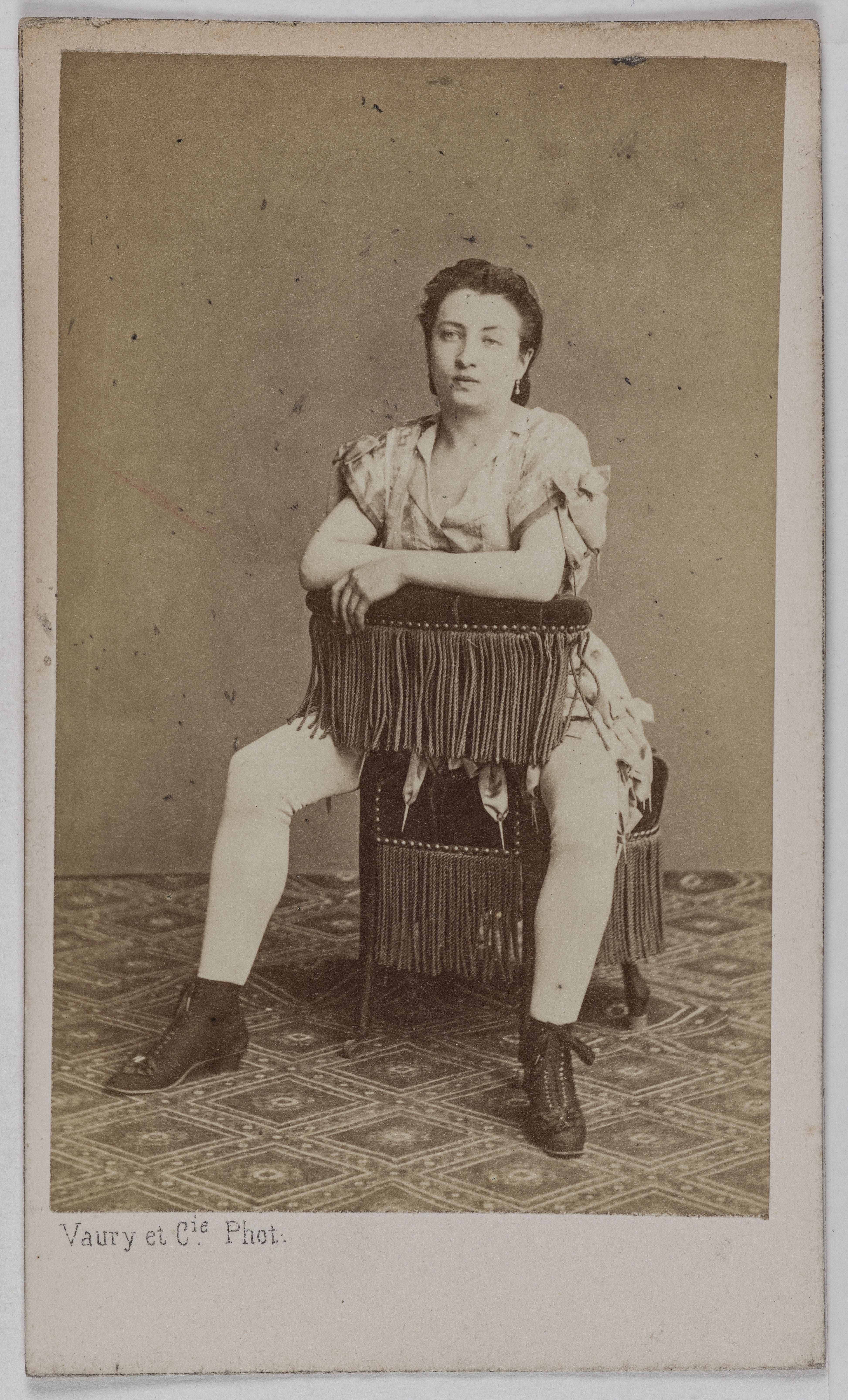 Vaury et Cie, Portrait de Marie, (actrice)
