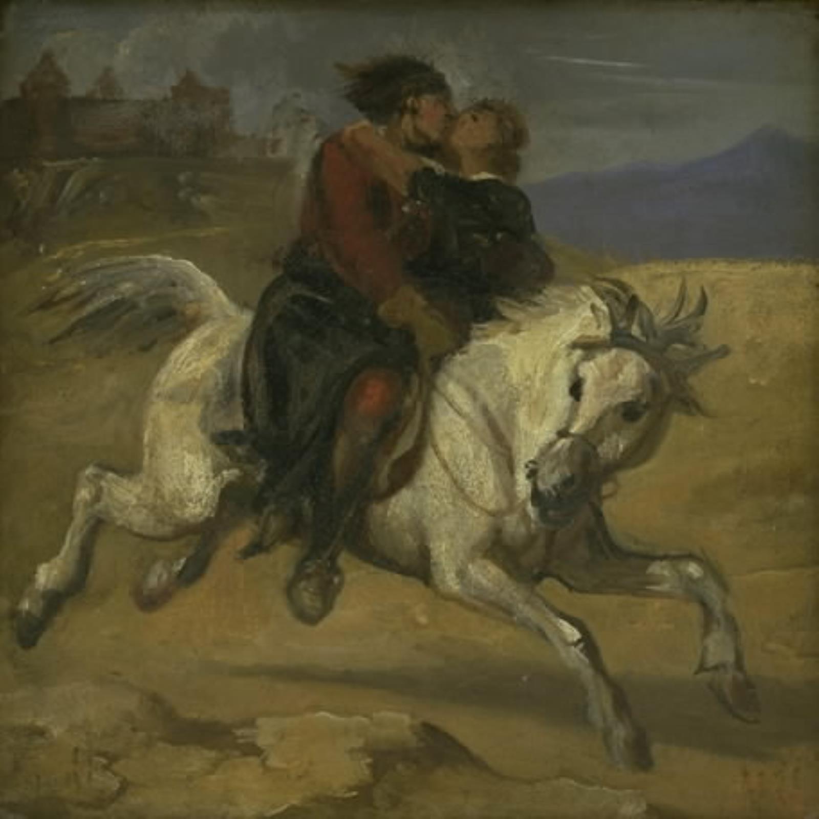 Wilhelm Marstrand, En bortførelsesscene