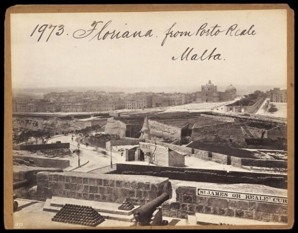 Francis Frith, Floriana from Porto Reale