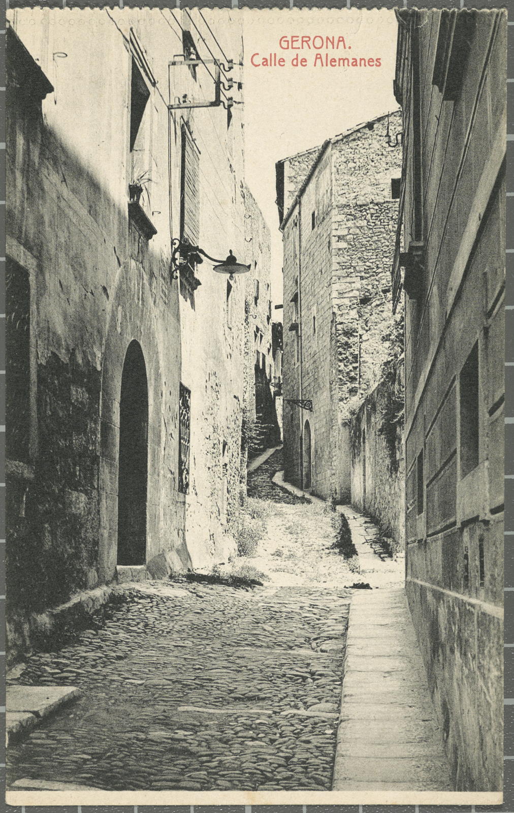 Desconegut, 82-Gerona. Calle de Alemanes