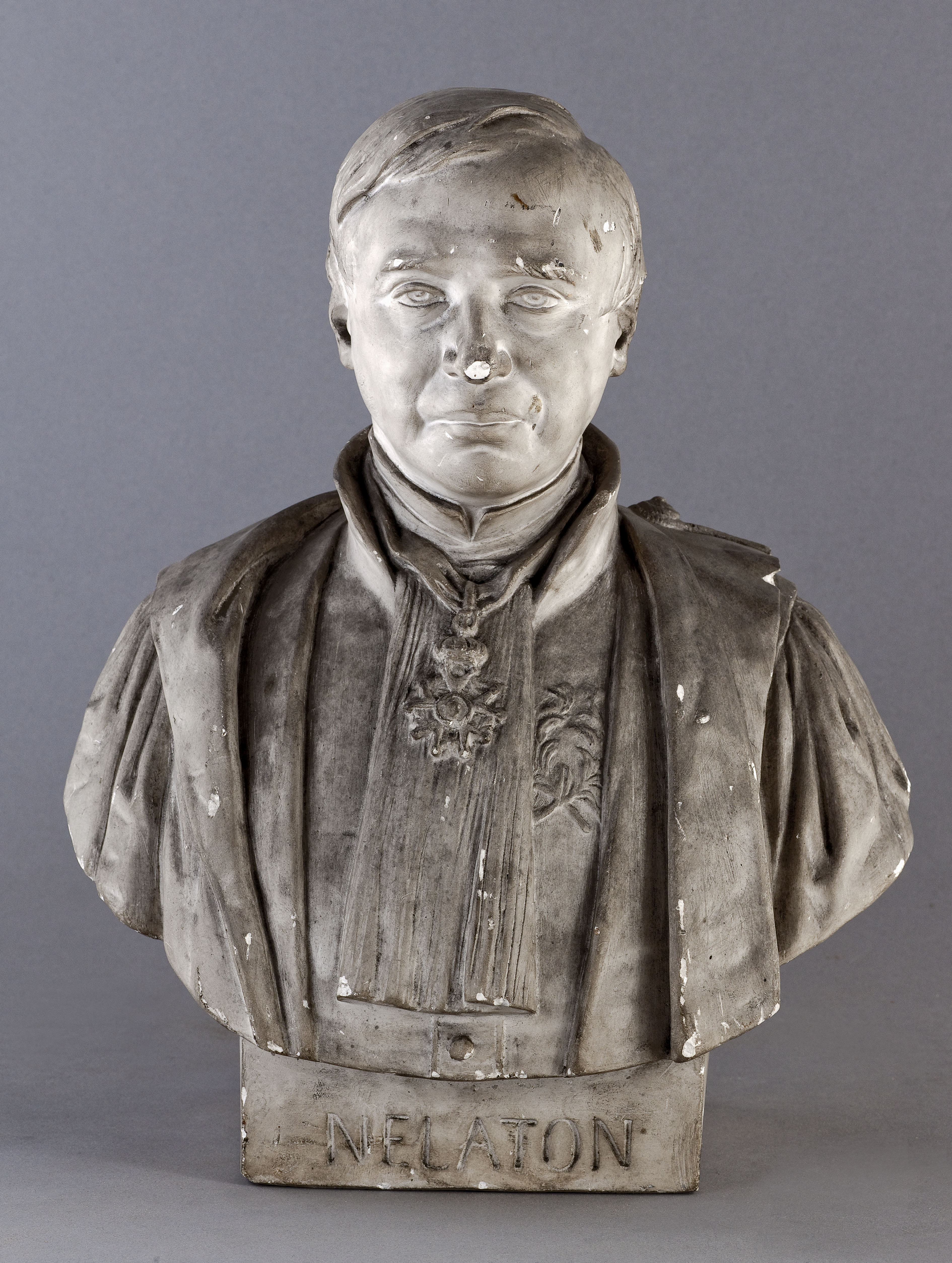 Jean Pierre Dantan, Portrait sérieux du chirurgien, Auguste Nélaton (1807-1873)
