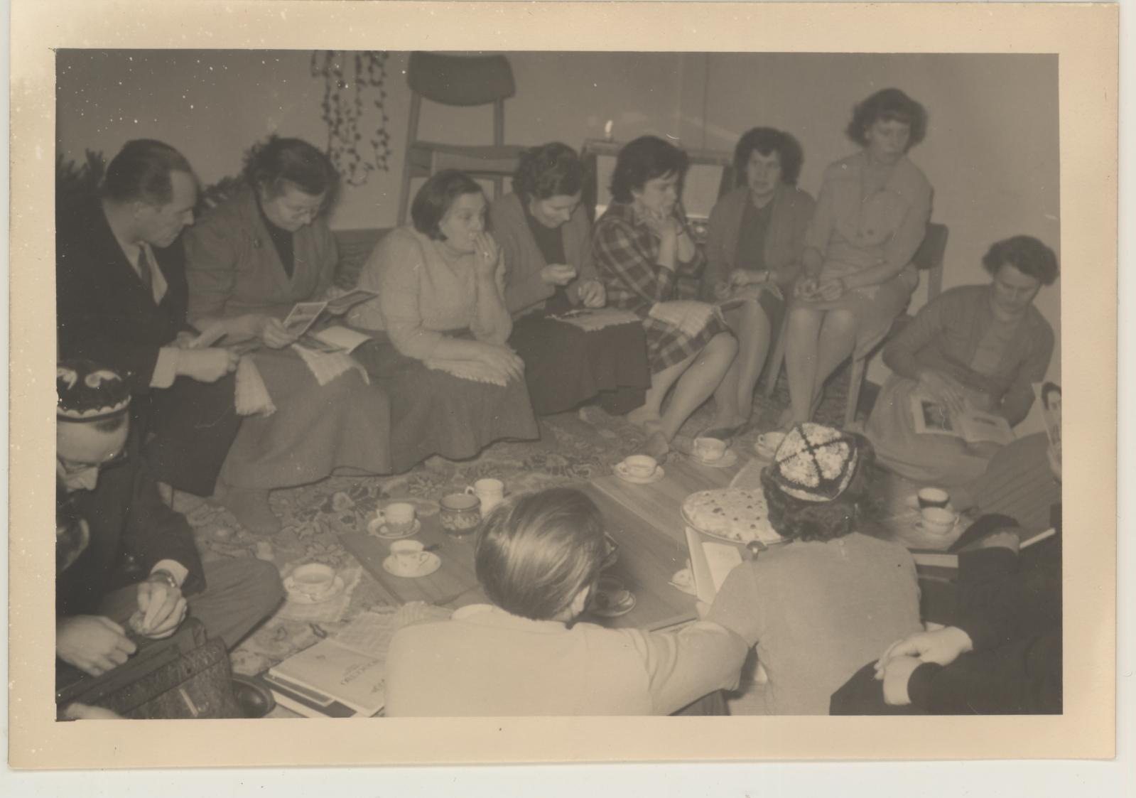 Unknown artist, 15 from the Central Asian evening. dec. 1961