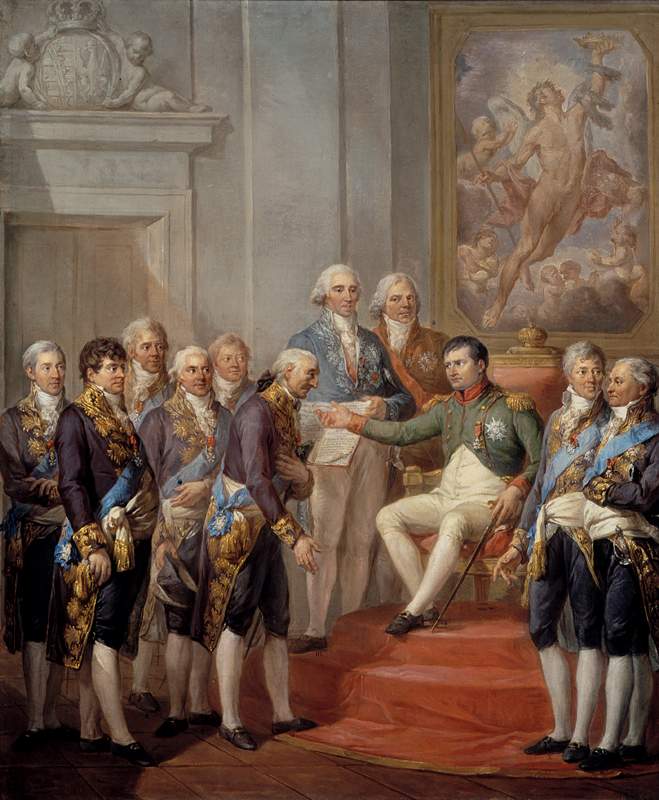 Marcello Bacciarelli, Granting of the Constitution of the Duchy of Warsaw by Napoleon