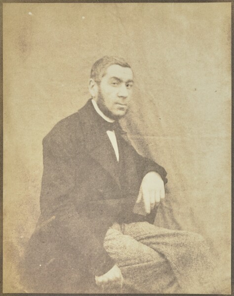 Hippolyte Bayard, [Portrait of a Seated Man]