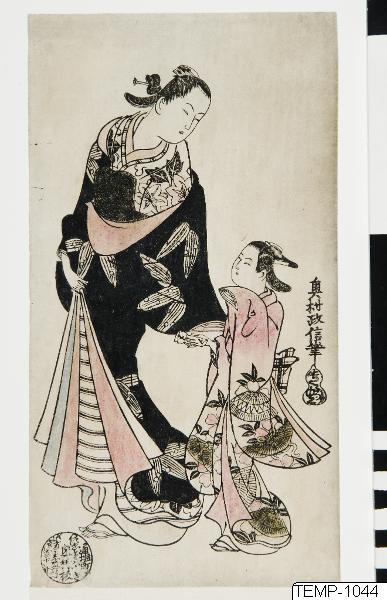 Okumura Masanobu, Träsnitt, Bildkonst, Woodcut, Woodblock, Print