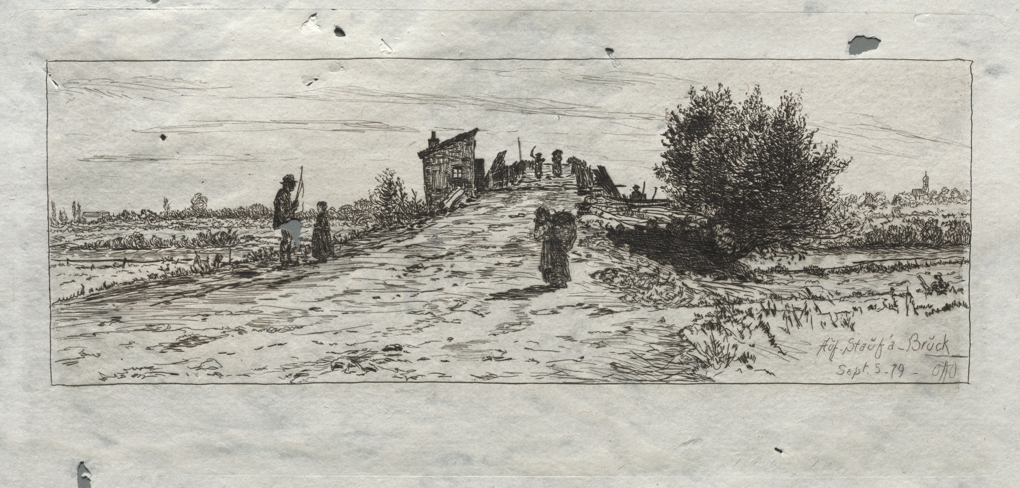 Otto H. Bacher, Auf Stauf a-Bruck