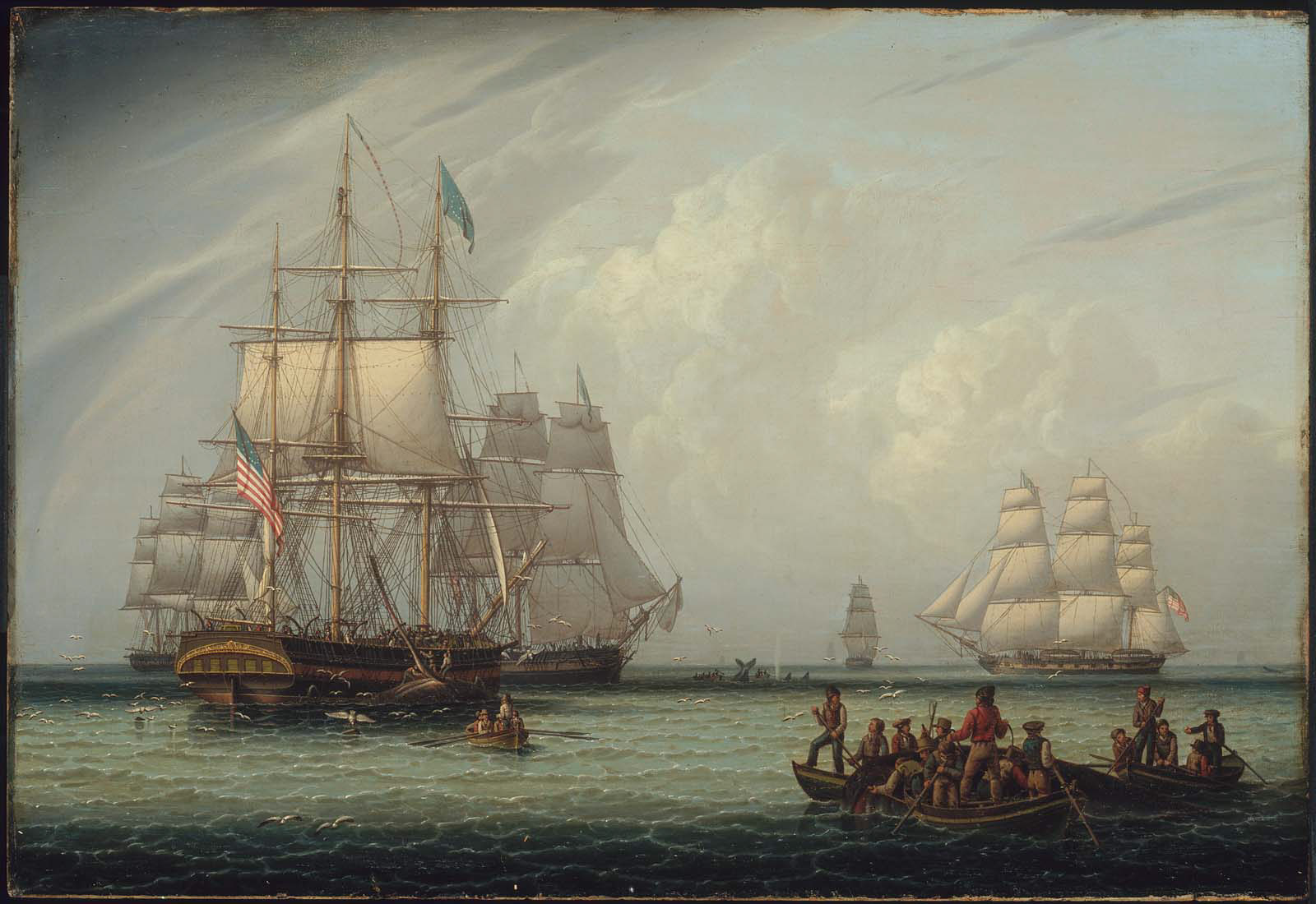 Robert Salmon, South Sea Whale Fishing I