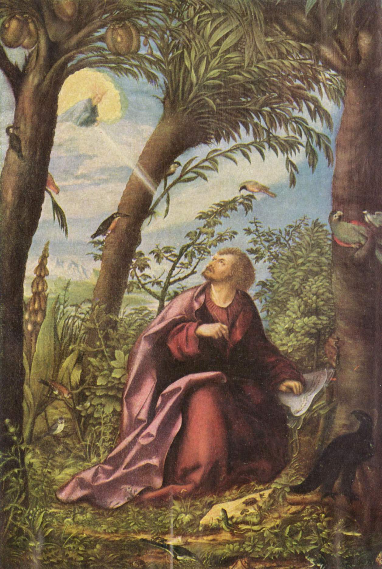 Hans Burgkmair the Elder, John the Evangelist on Patmos