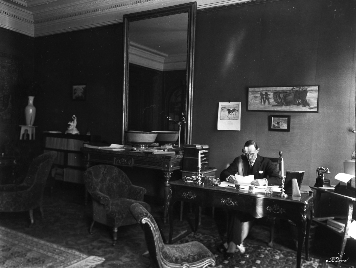 Anders Beer Wilse, Prot: Franske legation