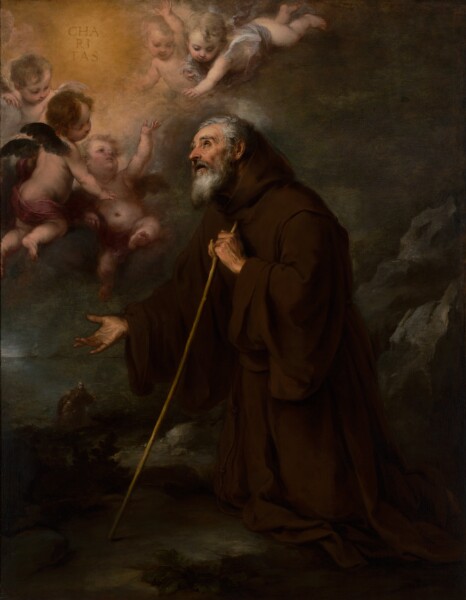 Bartolomé Esteban Murillo, The Vision of Saint Francis of Paola