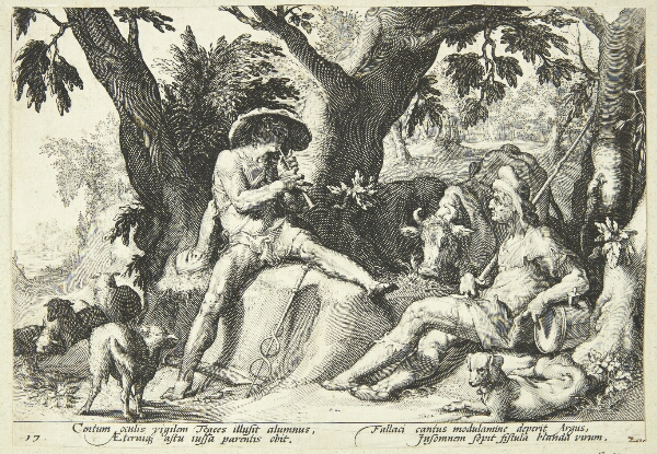 Hendrick Goltzius, Merkur dysser Argus i søvn
