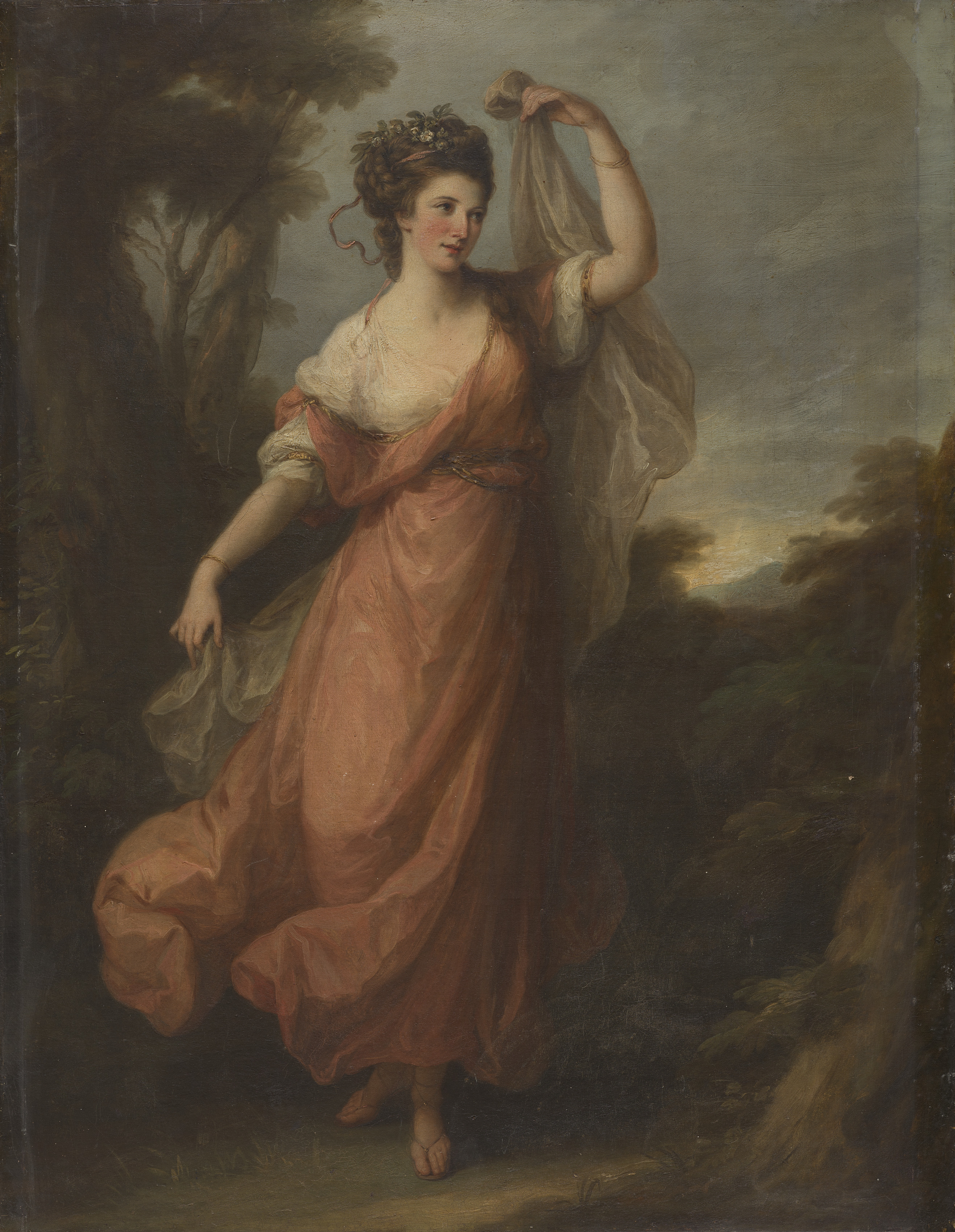Angelica Kauffmann, A Dancing Young Woman as Terpsichore