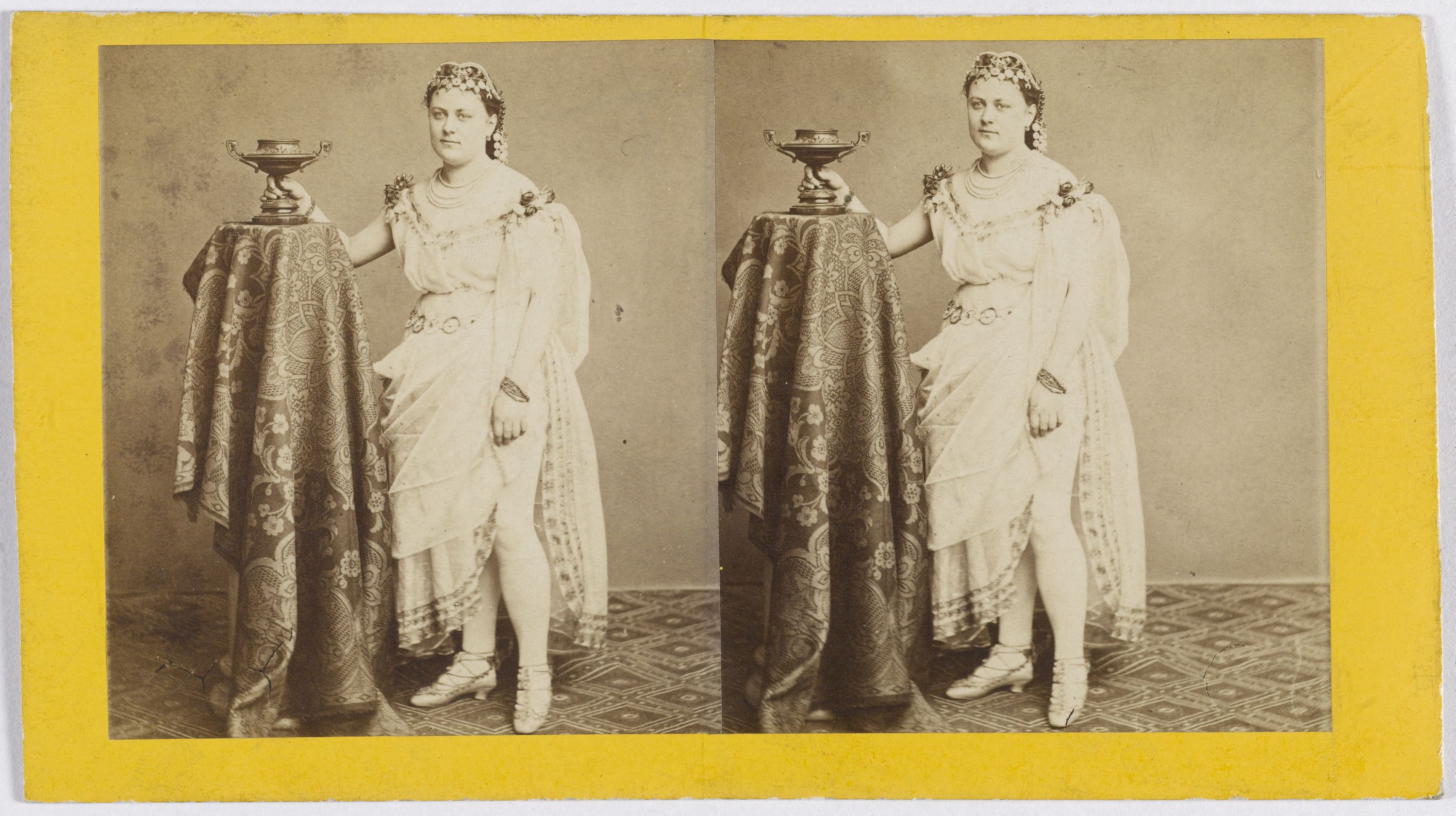Anonyme, Portrait de Fanny, (actrice)