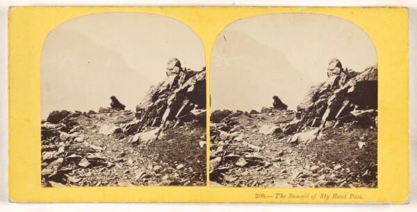 Unknown, The Summit of Sty Head Pass.
