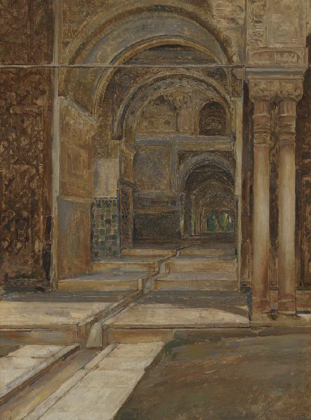 Emile Vloors, The Alhambra in Granada
