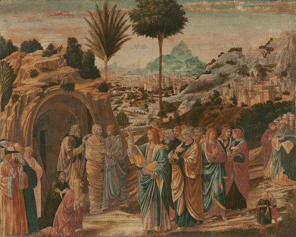Benozzo Gozzoli, The Raising of Lazarus