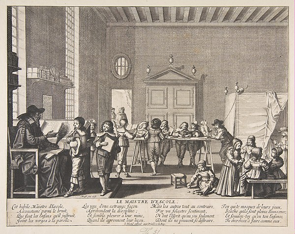 Abraham Bosse, The School Master