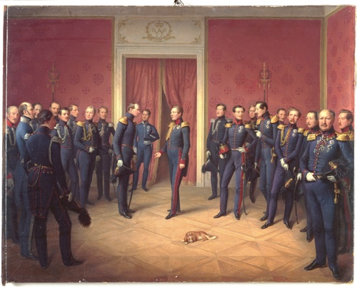 Franz Seraph Stirnbrand, Rapport bei König Wilhelm I. von Württemberg