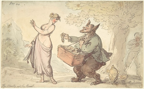 Thomas Rowlandson, Beauty and the Beast