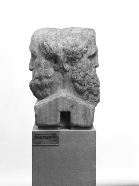 Unknown, Double Portrait Herm of Aristotle and Plato
