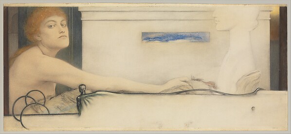 Fernand Khnopff, The Offering