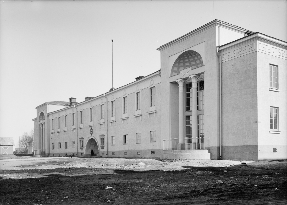 Paul Sandberg, Vaksalaskolan, Vaksala torg, Fålhagen, Uppsala 1927