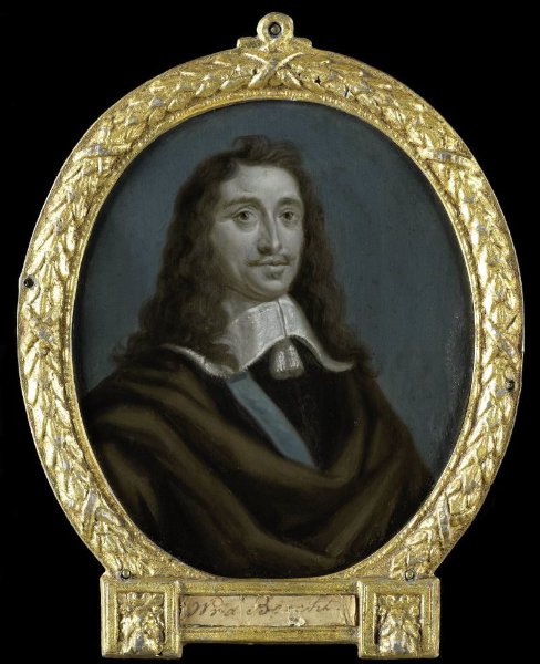 Arnoud van Halen, Portrait of Everard Meyster, Poet in Utrecht